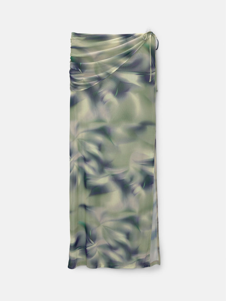 Moudda PULL & BEAR - Jupe Midi Pièce Ceinture Imprimé En Ligne - Tunisie 1