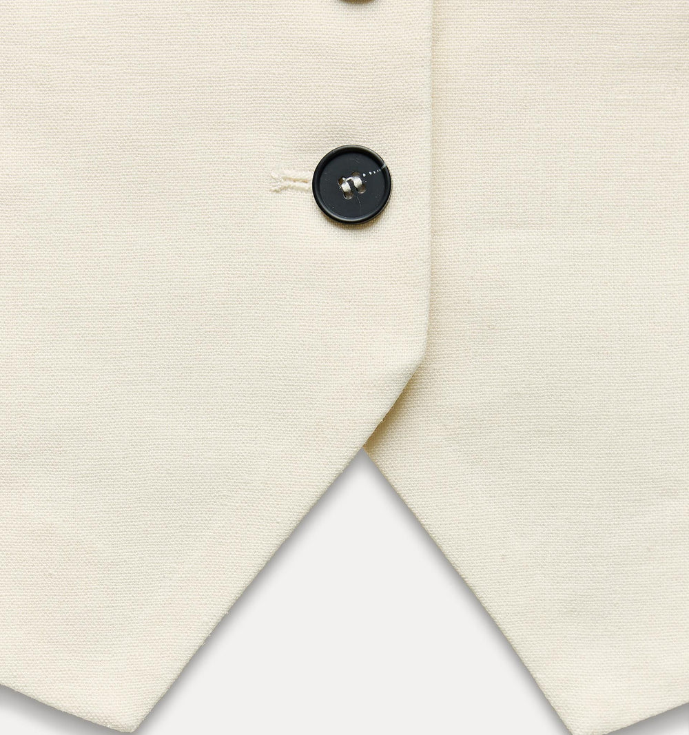 Moudda ZARA - Gilet tailleur lin (Ensemble) - Tunisie 1