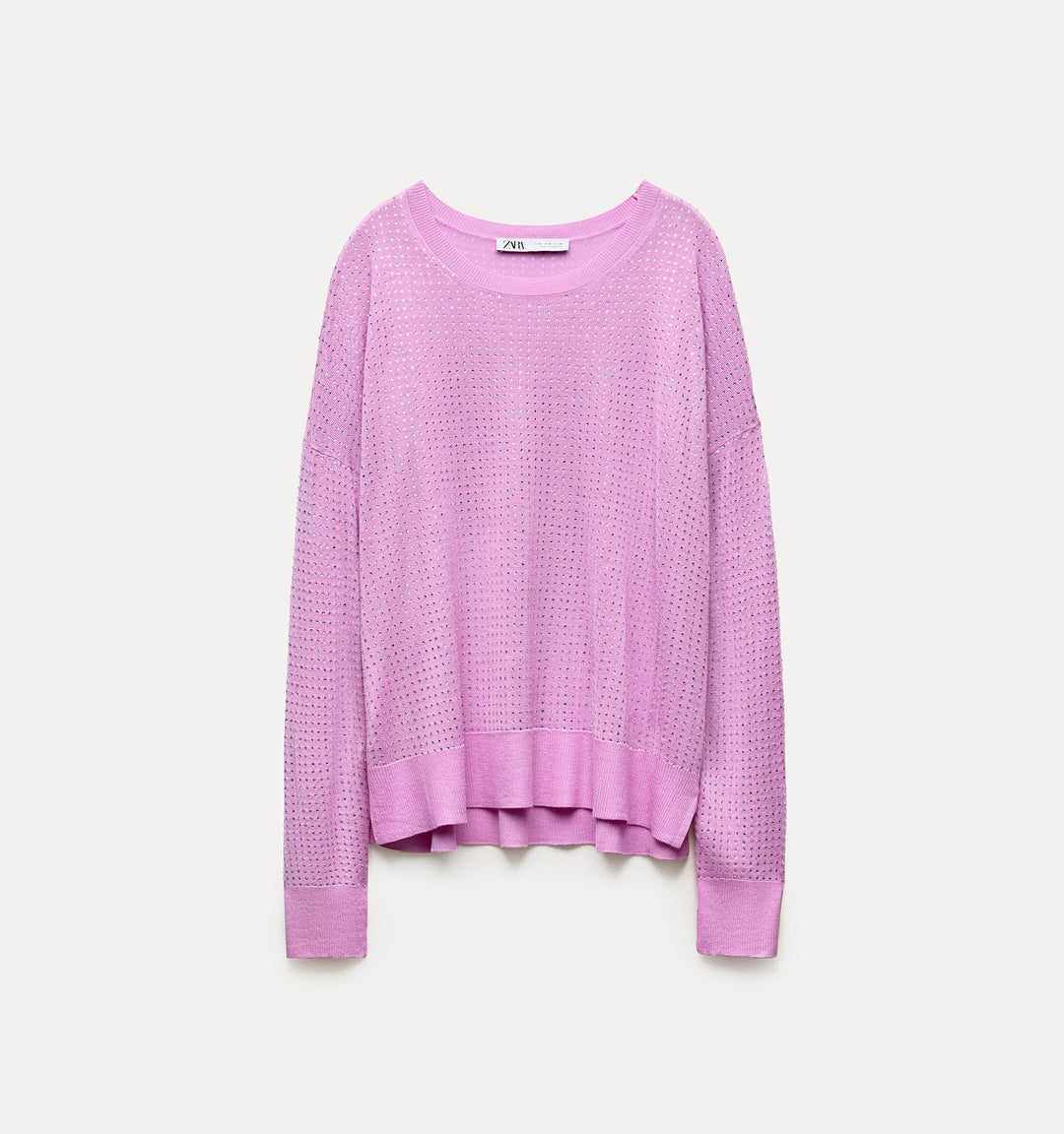 Moudda ZARA - Pull 50/50, strass - Tunisie 1