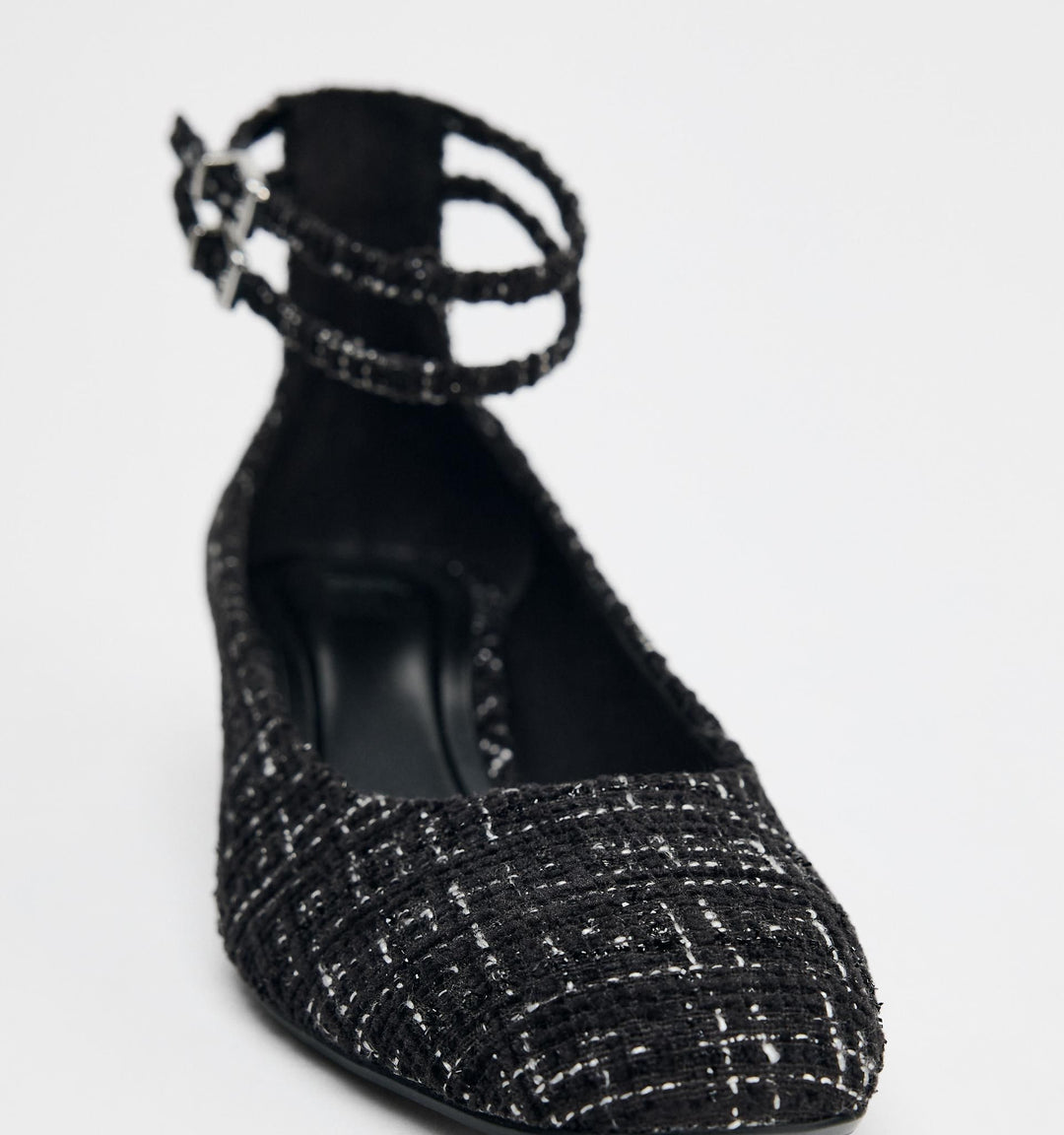 Moudda ZARA - Chaussures talon moyen tweed - Tunisie 2