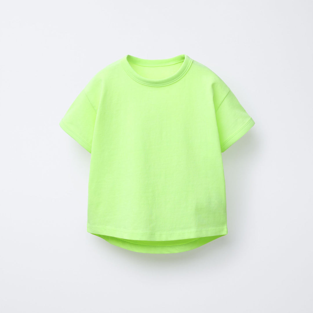 Moudda ZARA - T-Shirt Enfant Basic - Uni & Bas Arrondi - Tunisie 1