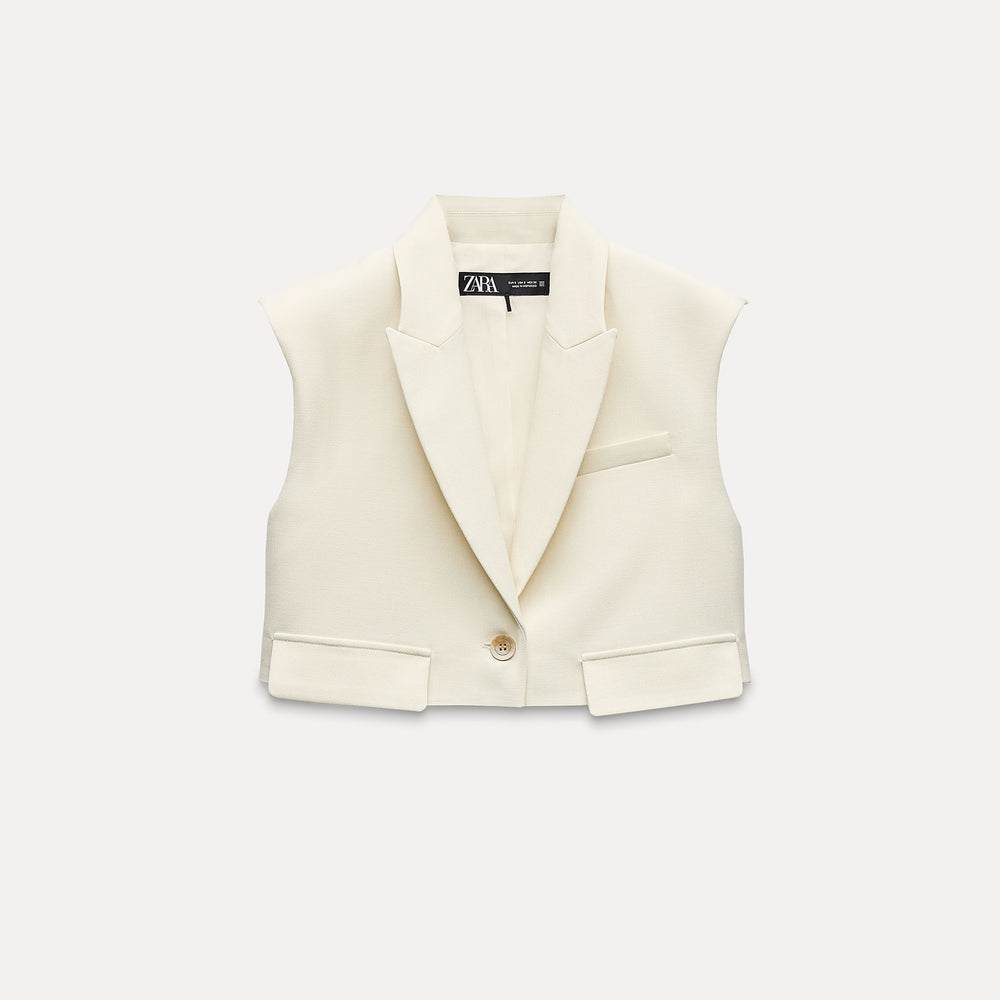 Moudda ZARA - Ensemble gilet court, patte de boutonnage - Tunisie 2