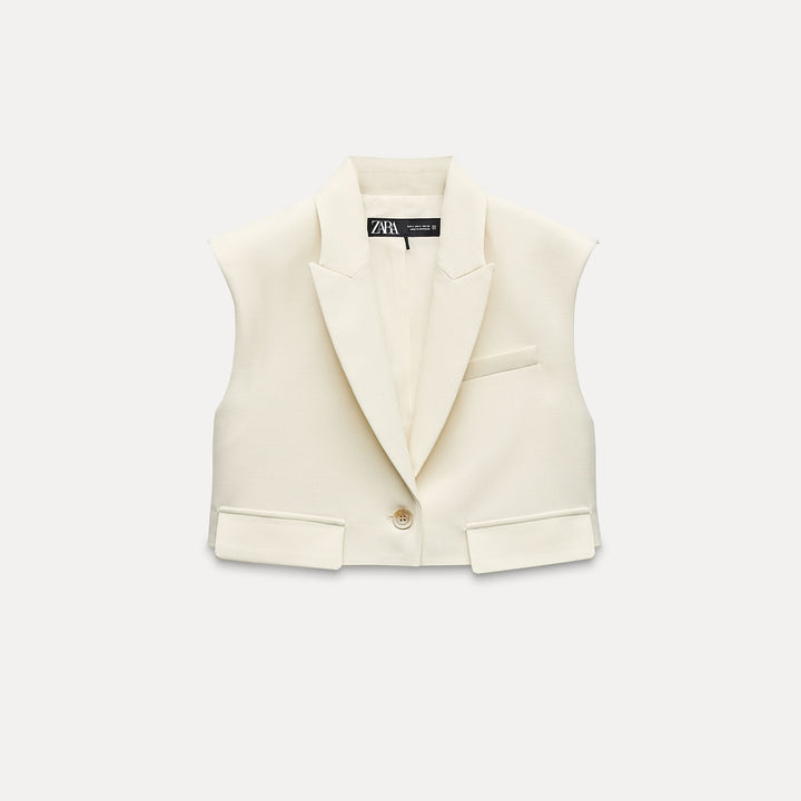 Moudda ZARA - Ensemble gilet court, patte de boutonnage - Tunisie 2