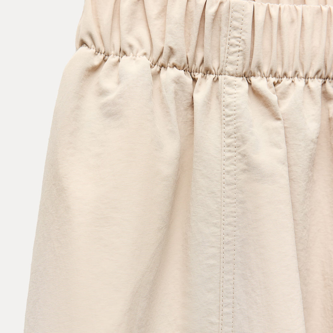 Moudda ZARA - Jupe mi-longue ballon nylon stoppeur taille élastique - Tunisie 3