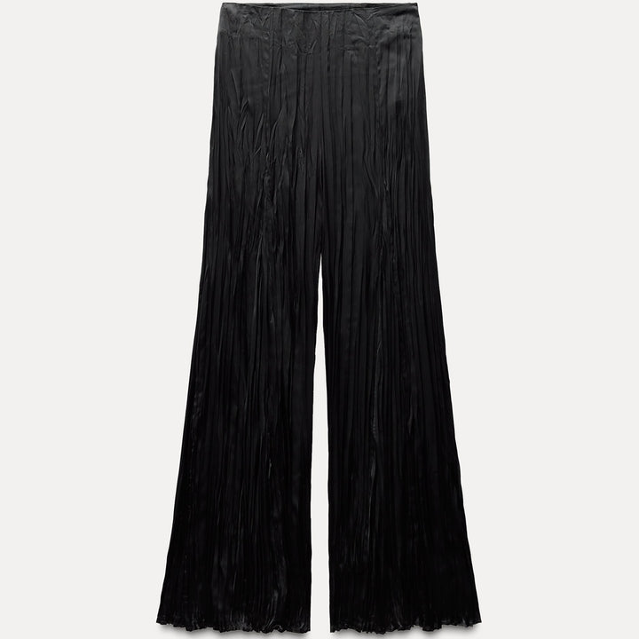 Moudda ZARA - Pantalon satiné froissé godets - Tunisie 1