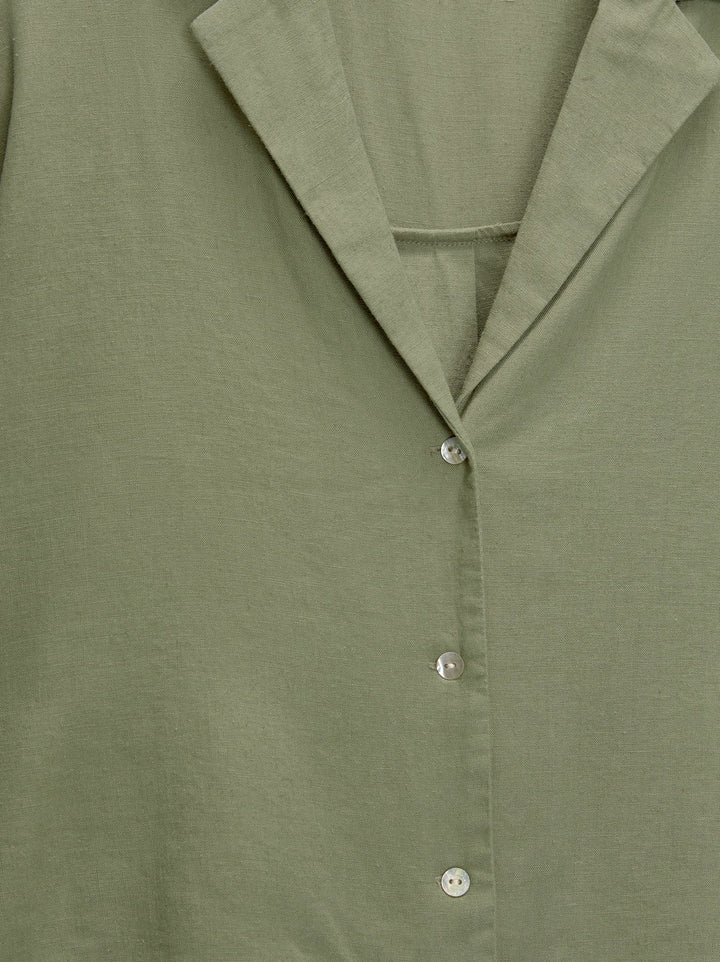 Moudda PULL & BEAR - Chemise Manches Courtes Basique Rustique - Tunisie 2