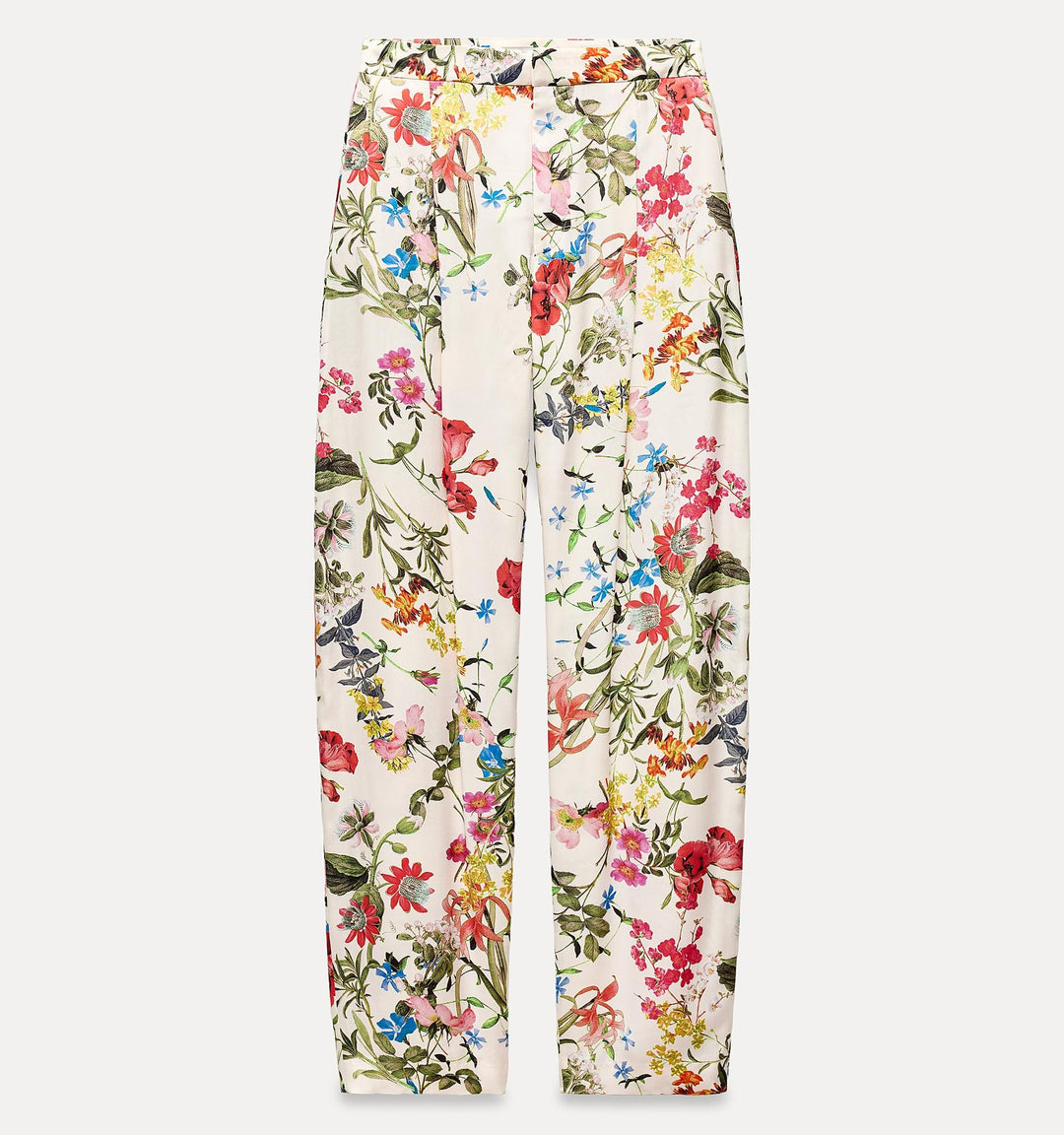 Moudda ZARA - Set pantalon bouffant satin botanique - Tunisie 1