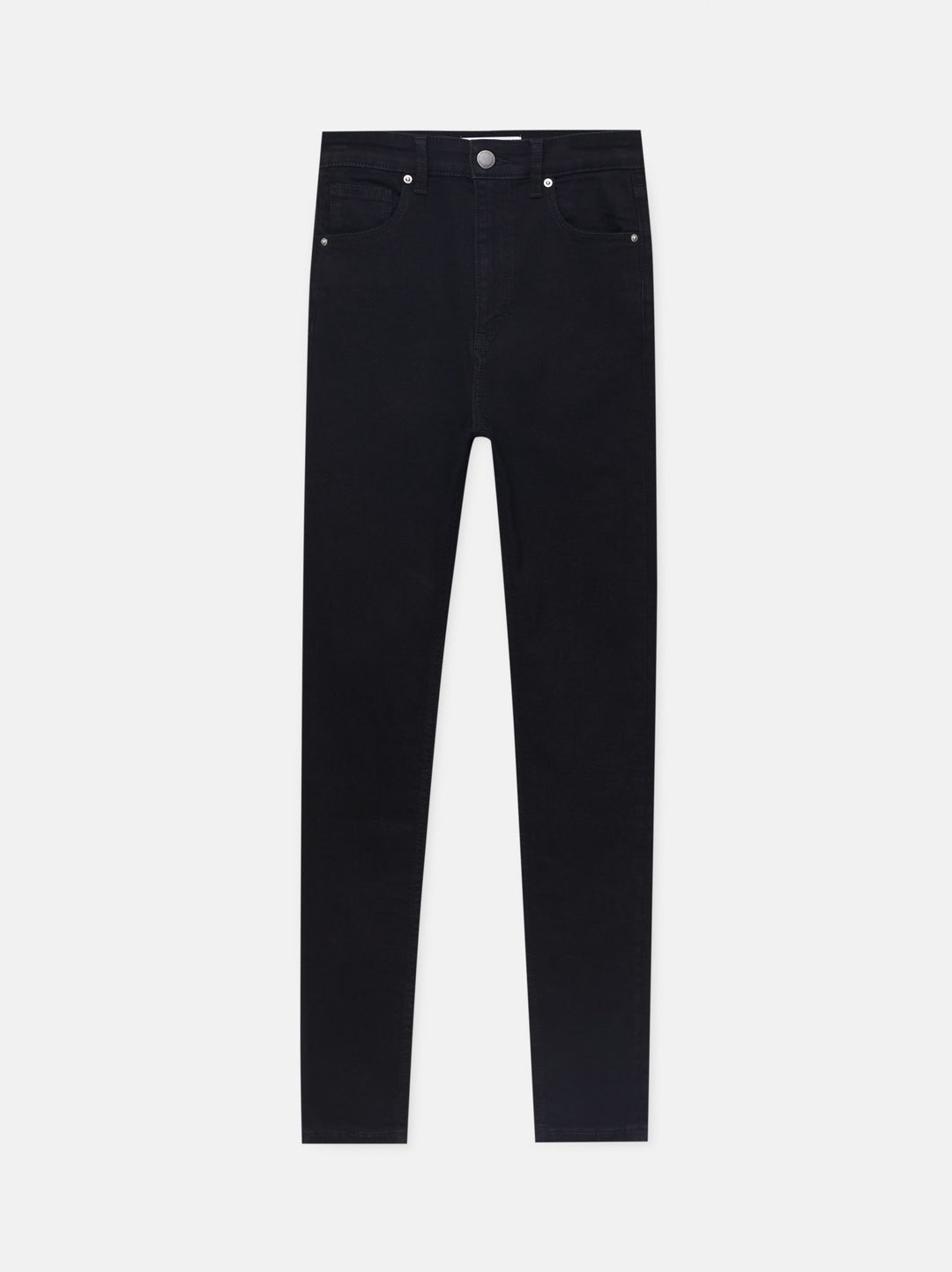 Moudda PULL & BEAR - Pantalon Skinny Super Taille Haute Noir - Tunisie 2