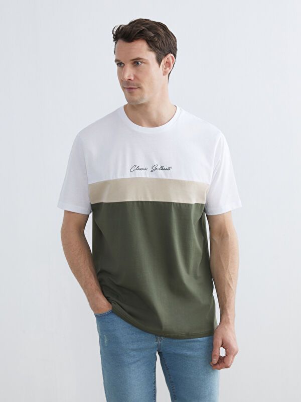 Moudda LC Waikiki - T-shirt imprimé manches courtes en jersey pour Homme - Tunisie 1
