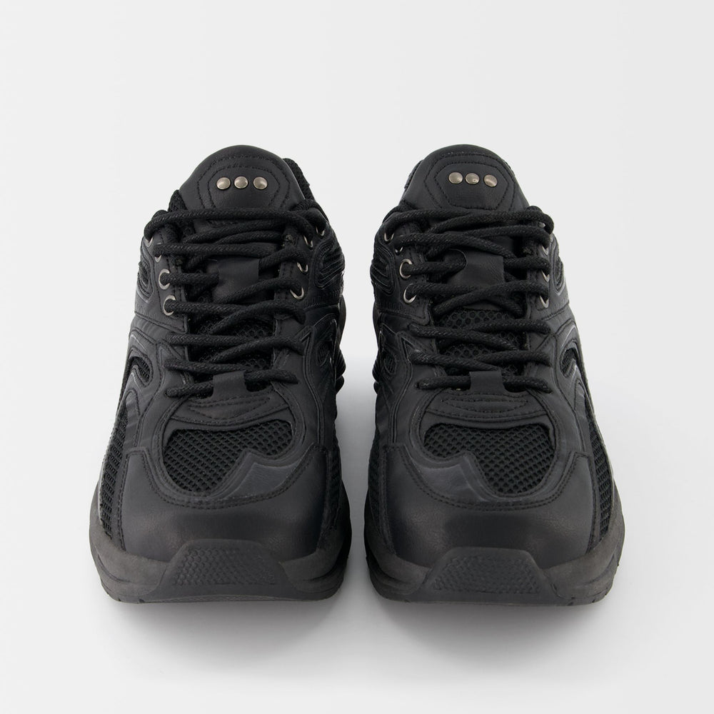 Moudda BERSHKA - Baskets tech noires - Tunisie 2