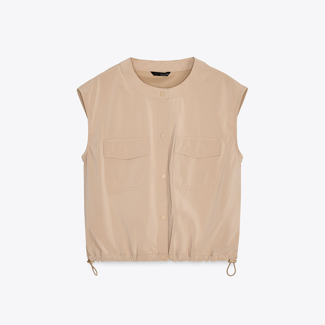 Moudda ZARA - Ensemble Blouse Cropped - Poche & Tissu Technique - Tunisie 1