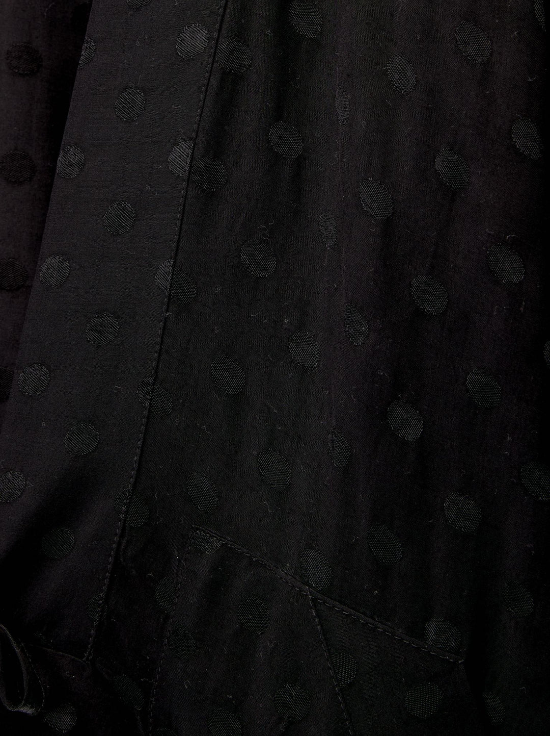 Moudda PULL & BEAR - Kimono Court à Pois Noir - Tunisie 4