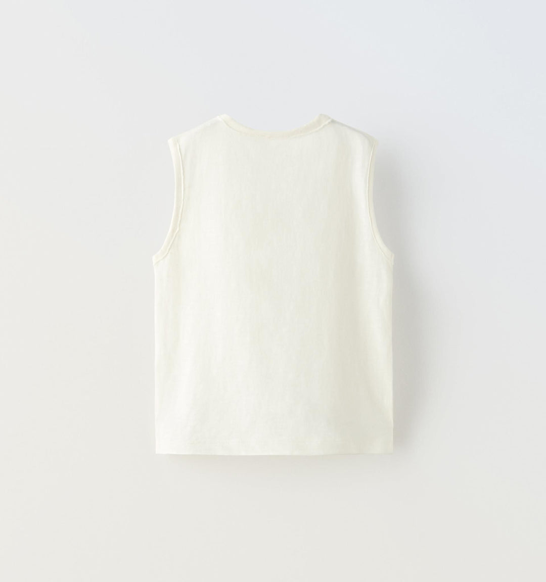 Moudda ZARA - Haut Kids-O sans manches boulanger tranquille - Tunisie 3