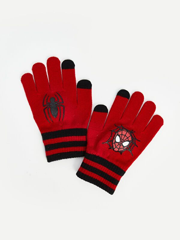Moudda LC Waikiki - Gants tricot Garçon Rouge vif - Tunisie 1