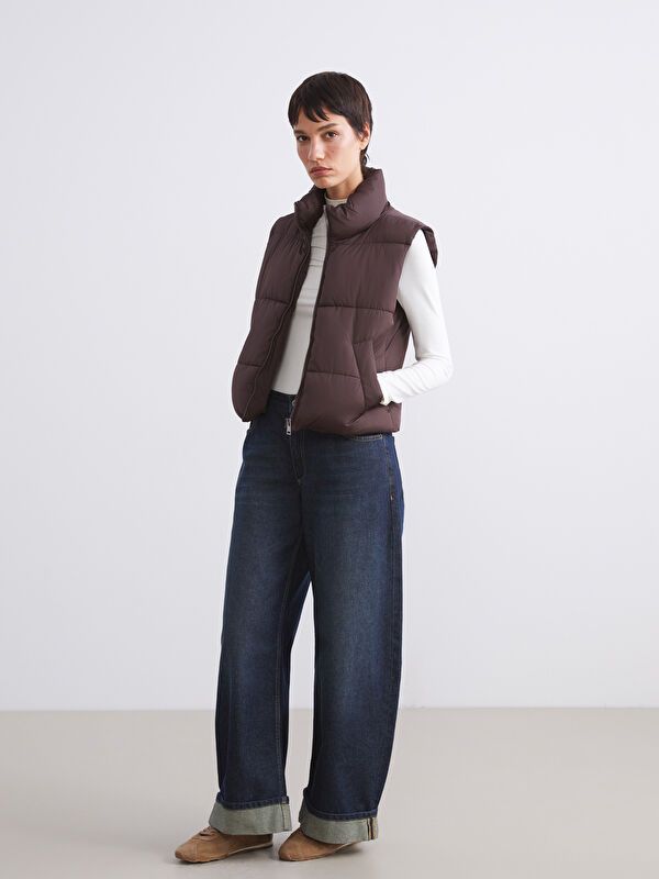 Moudda LC Waikiki - Veste sans manches Femme Brun - Tunisie 2