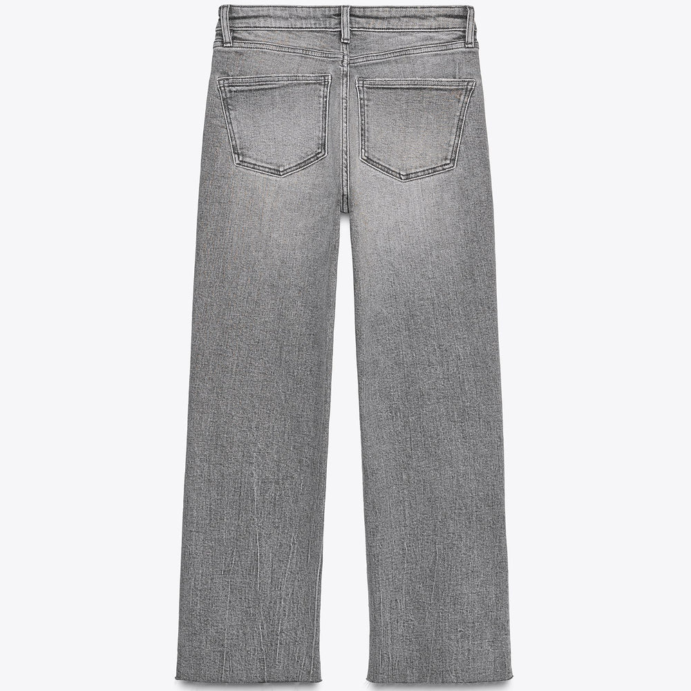 Moudda ZARA - Pantalon Flare Cropped - 5 Poches & Taille Haute - Tunisie 2