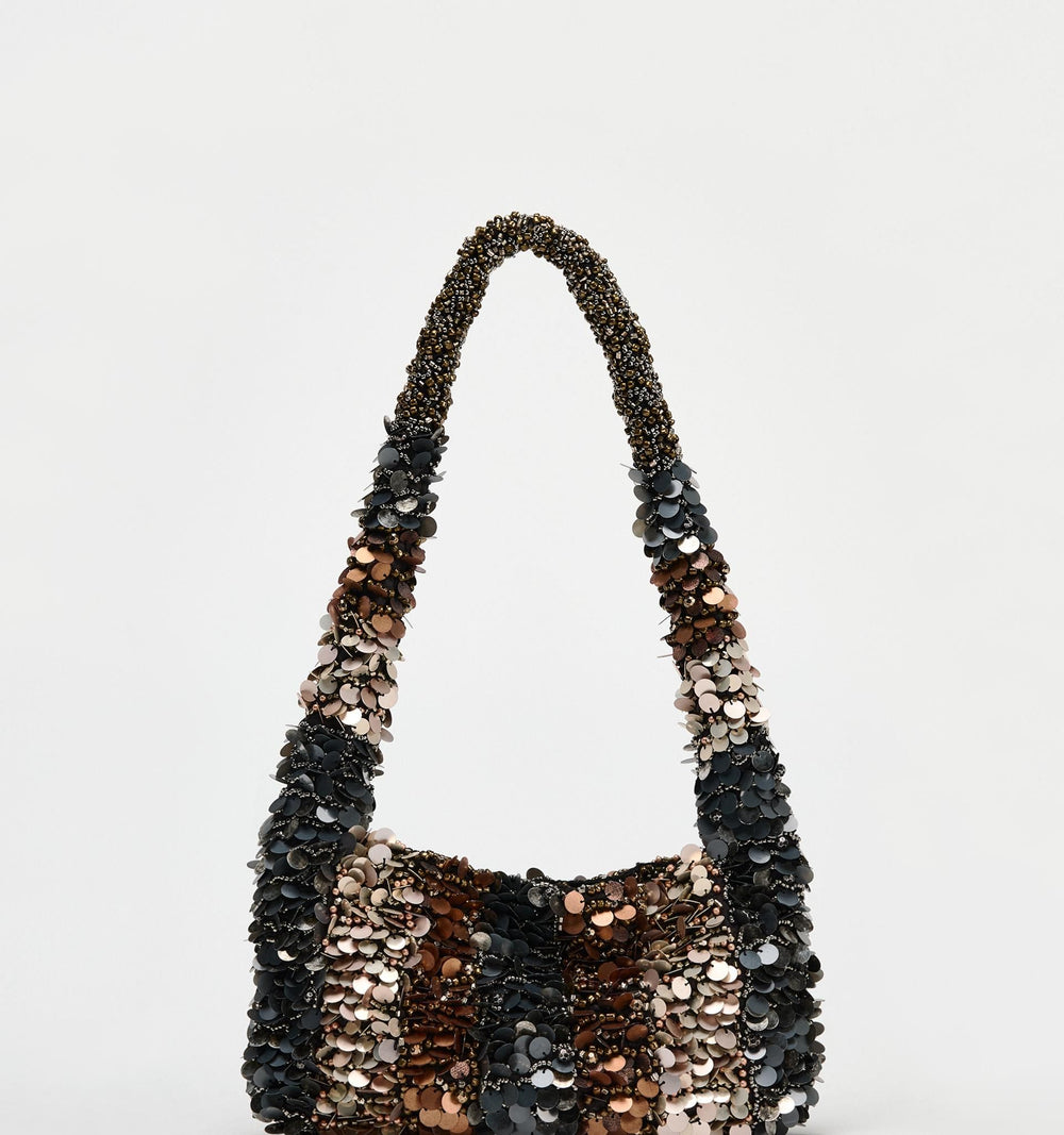 Moudda ZARA - Sac à bandoulière perlé multicolore - Tunisie 2