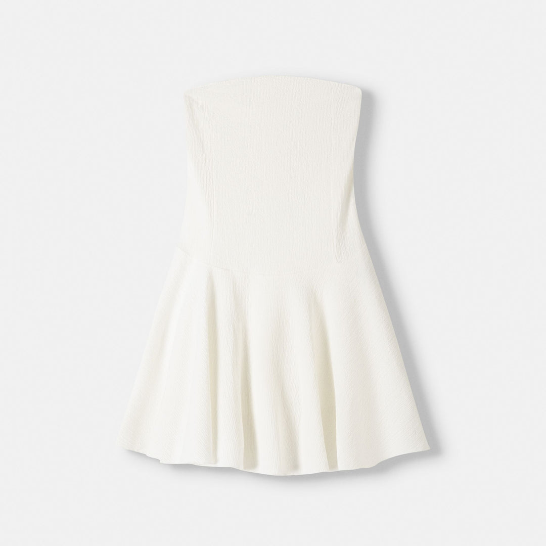 Moudda BERSHKA - Robe courte bandeau en tissu Bambula - Tunisie 1