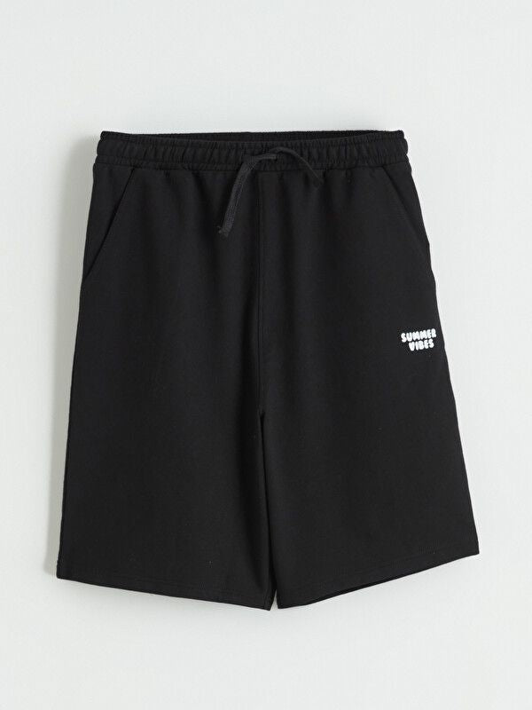 Moudda LC Waikiki - Short / Bermuda en jersey pour Garçon couleur Noir - Tunisie 1