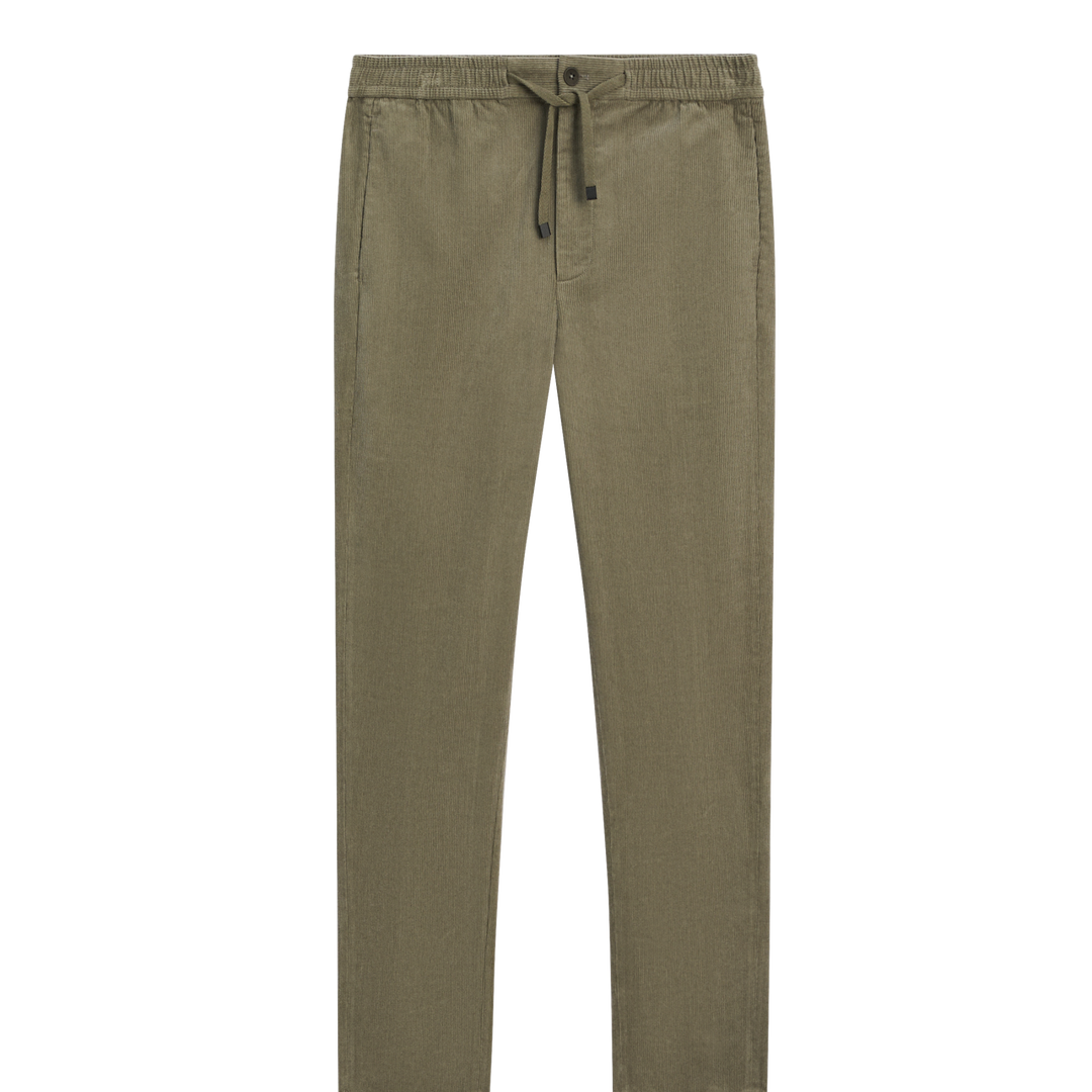 Moudda Massimo Dutti - Pantalon velours côtelé couleurs jogging coupe - Tunisie 1