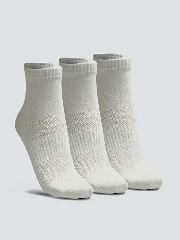 Moudda LC Waikiki - Chaussettes courtes Homme Blanc - Tunisie 1