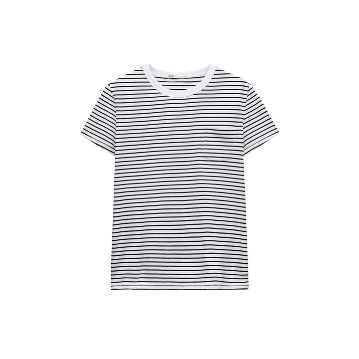 Moudda ZARA - T-shirt à Poche Col Rond - Tunisie 3