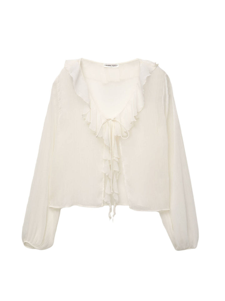 Moudda PULL & BEAR - Chemise - Volants & Gaze - Tunisie 1