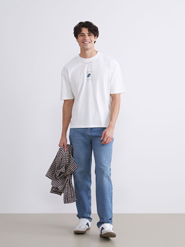 Moudda LC Waikiki - Pantalon tissé en denim Homme Rodéo mid indigo - Tunisie 1