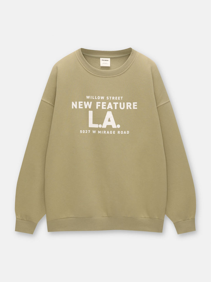 Moudda PULL & BEAR - Sweat Graphique Varsity Bloc - Tunisie 3