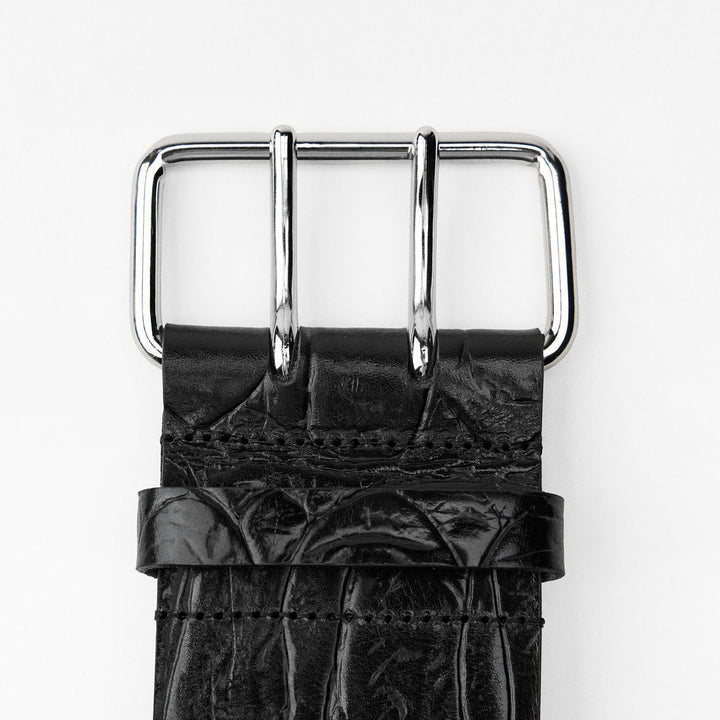 Moudda ZARA - Ceinture crocodile vintage 7 cm - Tunisie 3