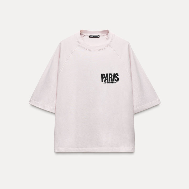 Moudda ZARA - T-shirt Raglan Paris - Tunisie 2