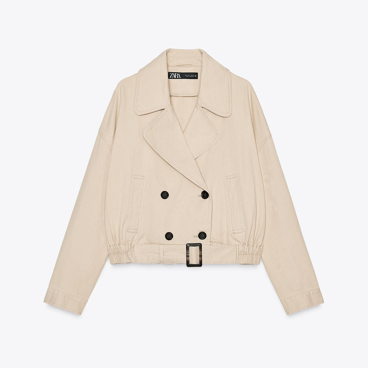 Moudda ZARA - Veste - Effet Trench & Coton - Tunisie 1