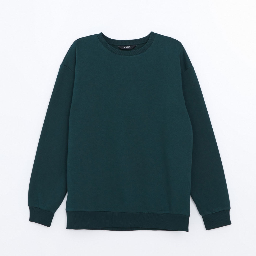 Moudda LC Waikiki - Sweatshirt en jersey Homme Vert foncé - Tunisie 1