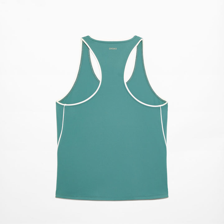 Moudda Oysho - T-Shirt Technique Padel avec Passepoil - Tunisie 4
