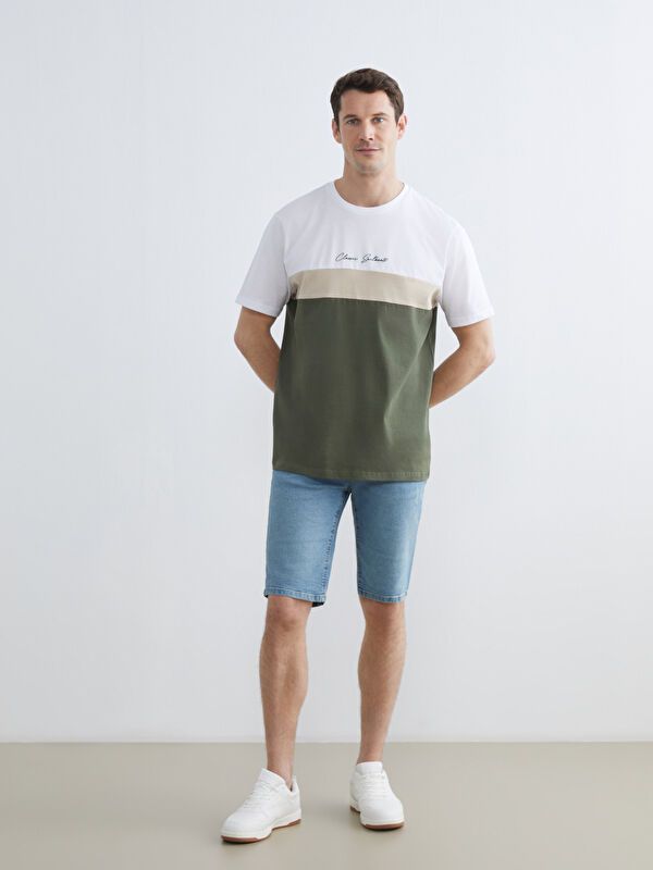 Moudda LC Waikiki - T-shirt imprimé manches courtes en jersey pour Homme - Tunisie 2