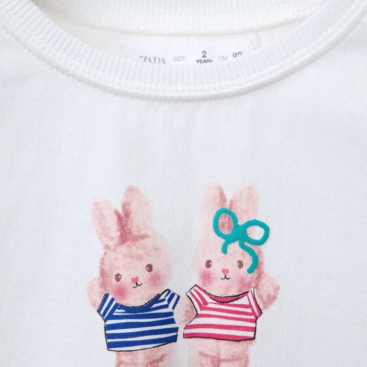 Moudda ZARA - T-Shirt Enfant - Ours, Lapins & Graffiti - Tunisie 3