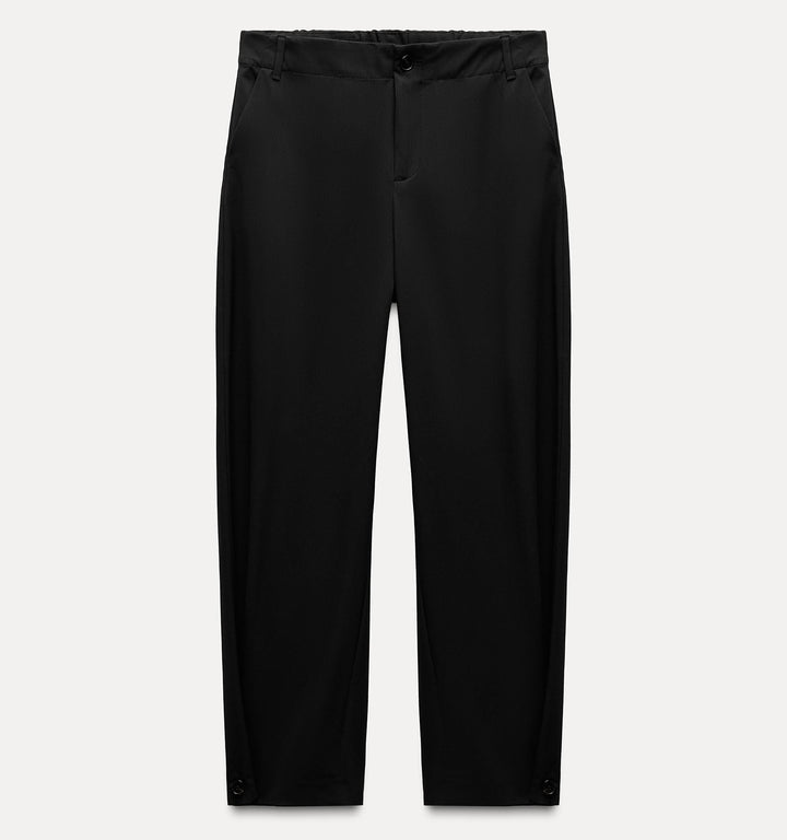 Moudda ZARA - Pantalon tonneau bouton ourlet - Tunisie 2