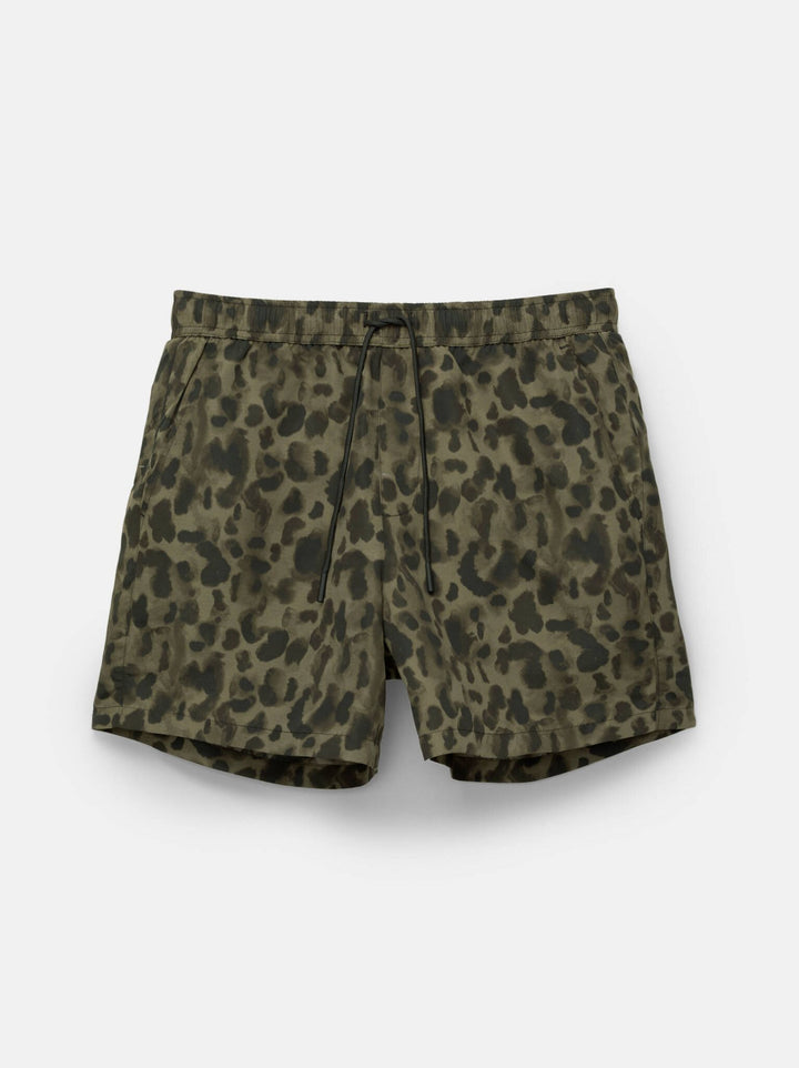 Moudda PULL & BEAR - Maillot de Bain - Imprimé Léopard Noir - Tunisie 3