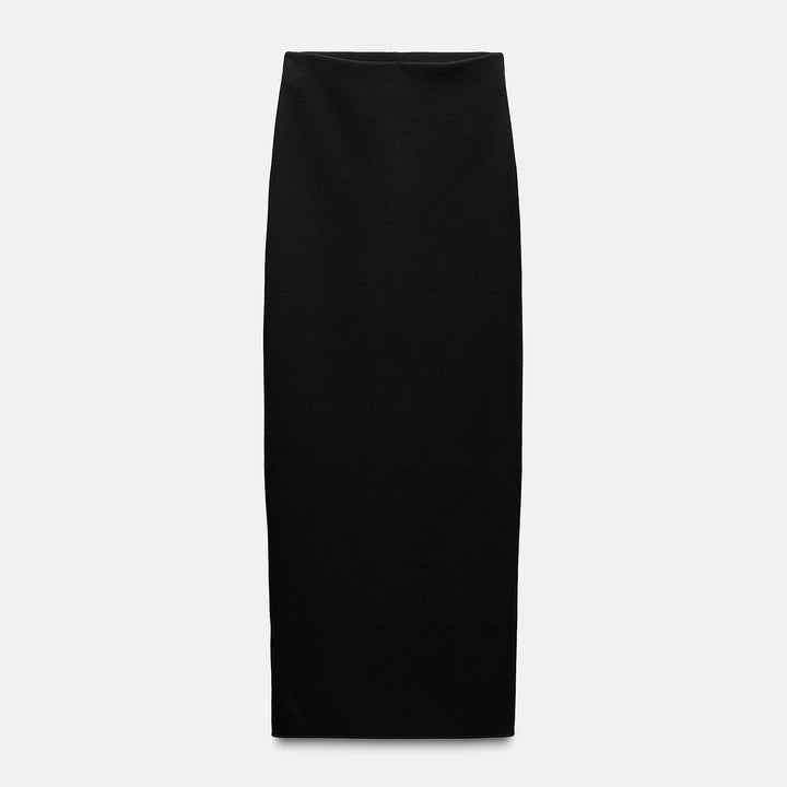 Moudda ZARA - Jupe Longue Fendue Maille Stretch - Tunisie 1