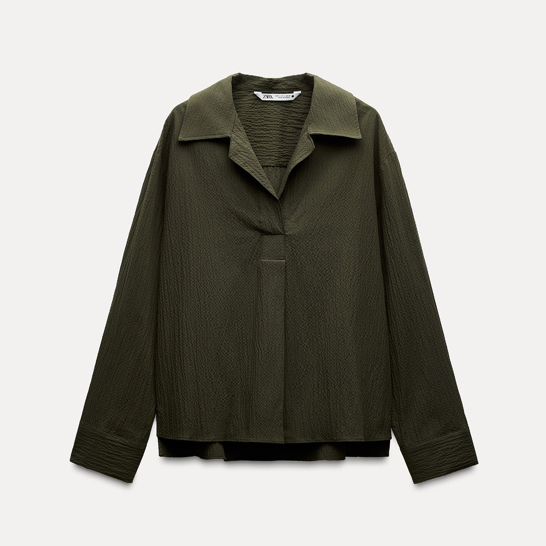 Moudda ZARA - Set chemise polo seersucker - Tunisie 1