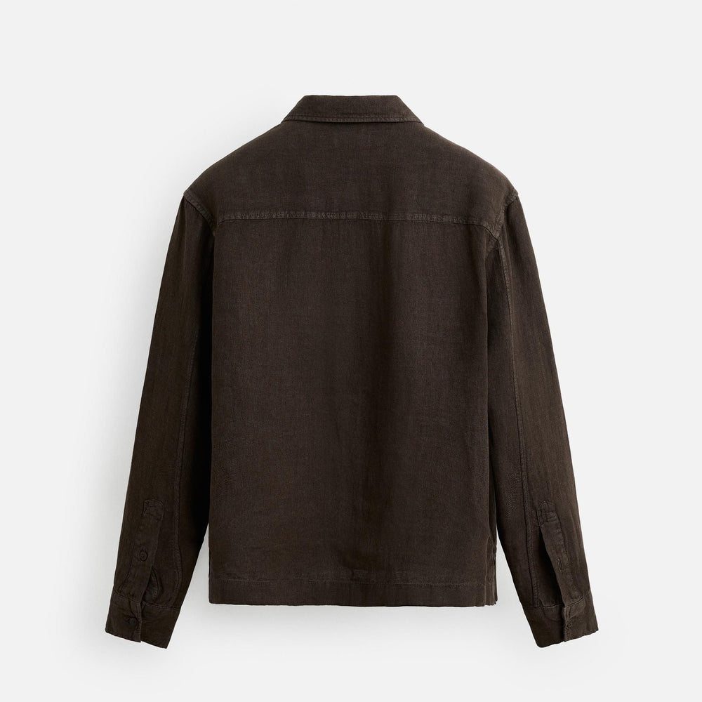 Moudda ZARA - Chemise - 100% Lin & Col Polo (Rayons de Soleil & Marron) - Tunisie 2