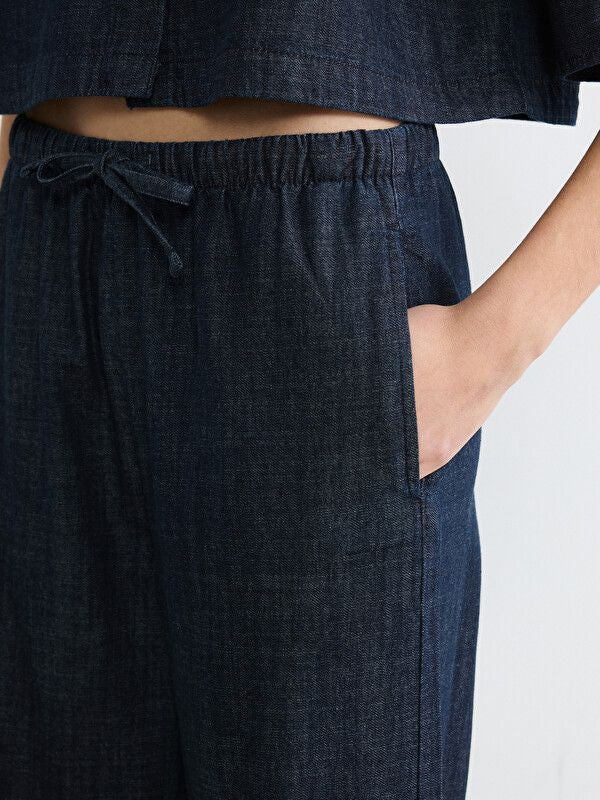 Moudda LC Waikiki - Pantalon en jean pour Femme couleur Rodeo foncé - Tunisie 3