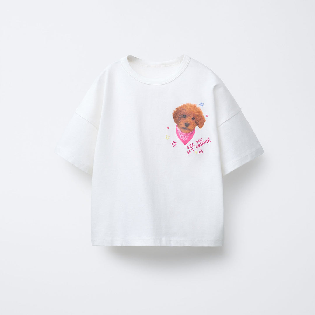 Moudda ZARA - T-Shirt Enfant - Caniche & Having Fun - Tunisie 1