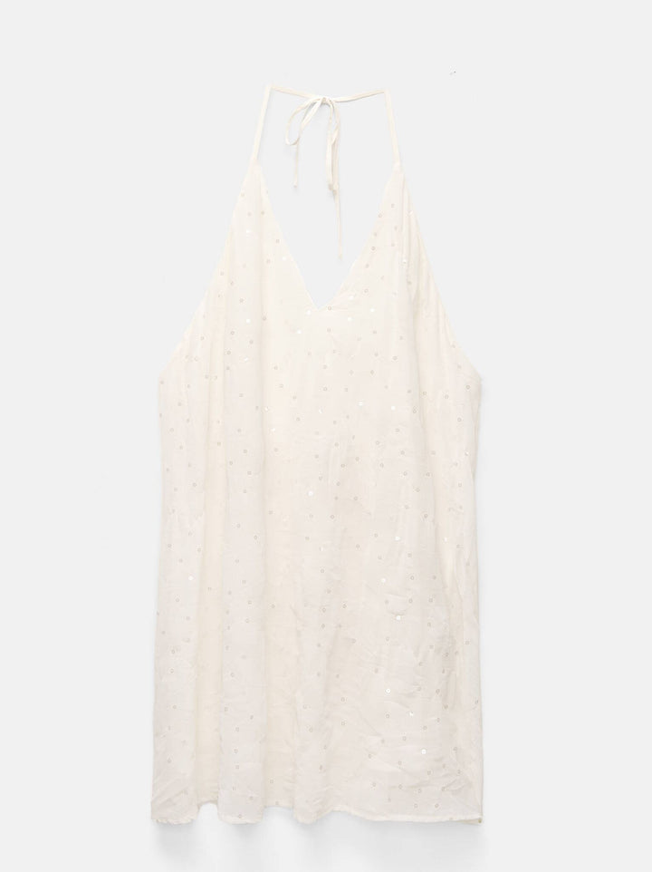 Moudda PULL & BEAR - Robe Halter - Froissée - Tunisie 2