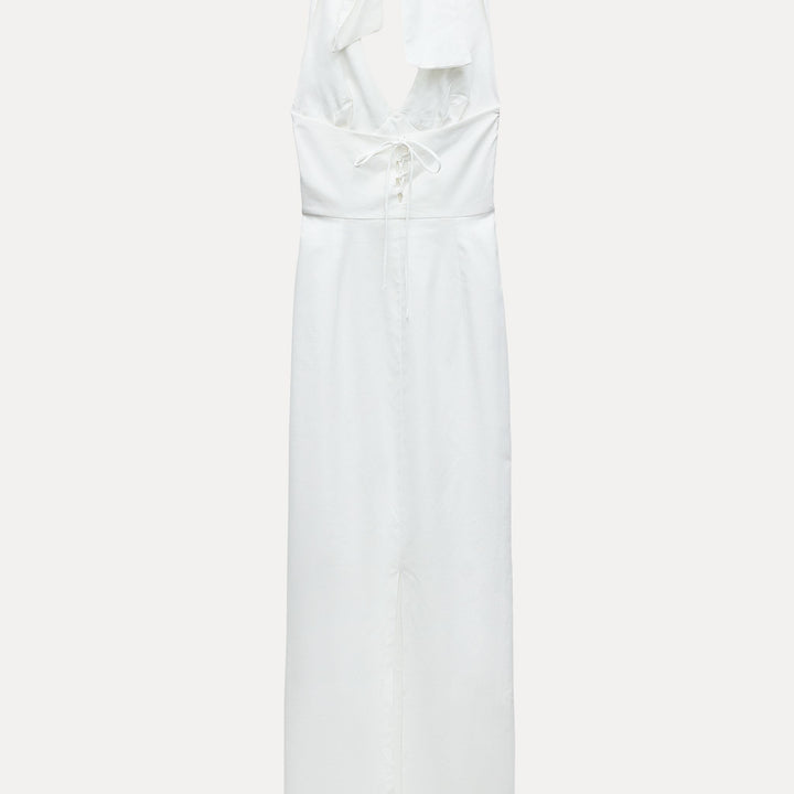 Moudda ZARA - Robe mi-longue corset en lin extensible - Tunisie 4