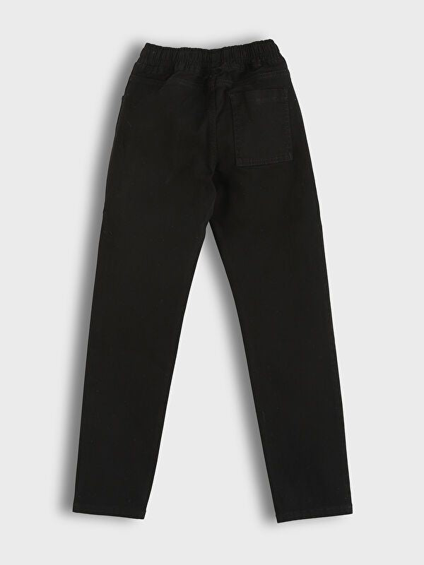 Moudda LC Waikiki - Pantalon tissé basique Garçon Noir - Tunisie 2