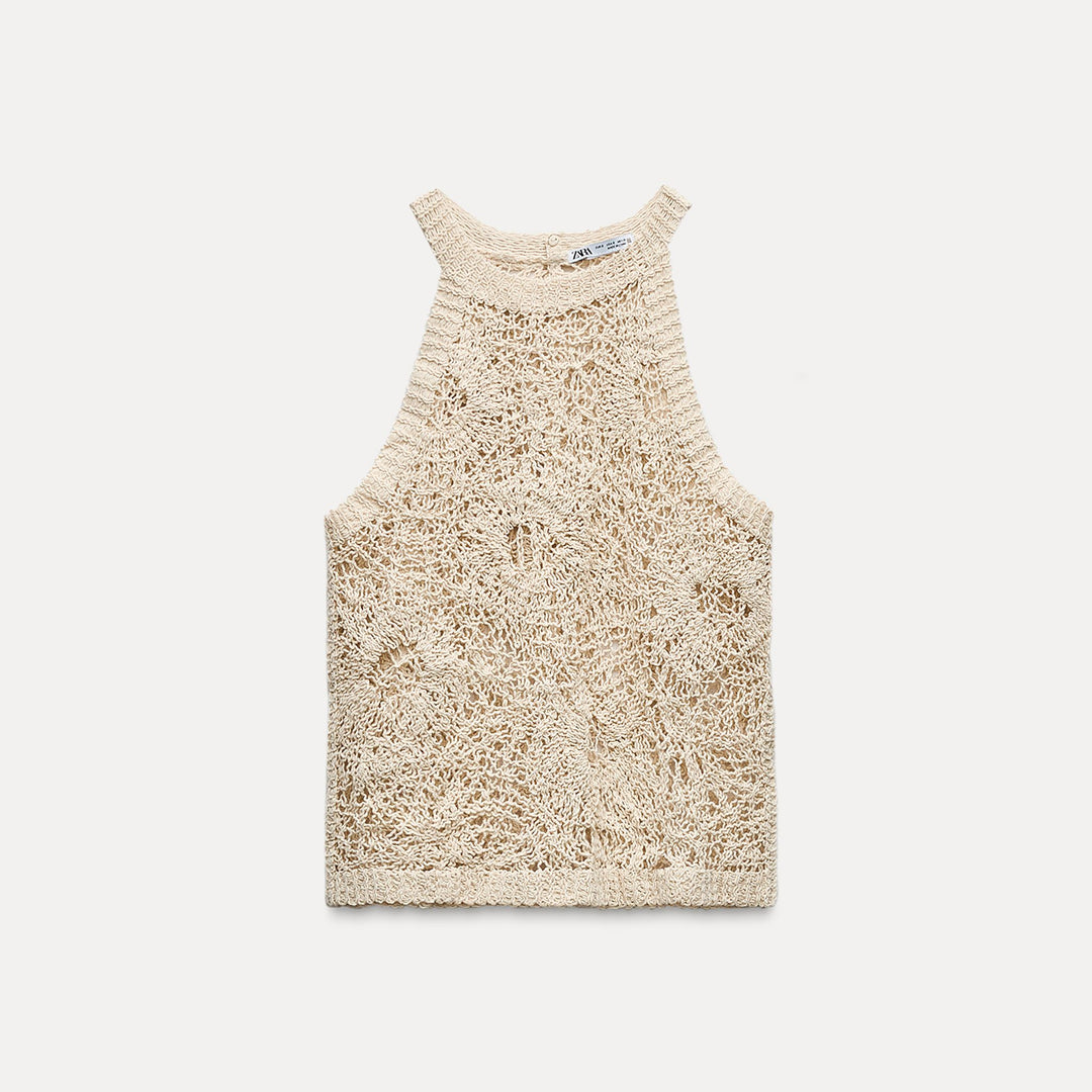 Moudda ZARA - Top Crochet (Ensemble Jupe) - Tunisie 2