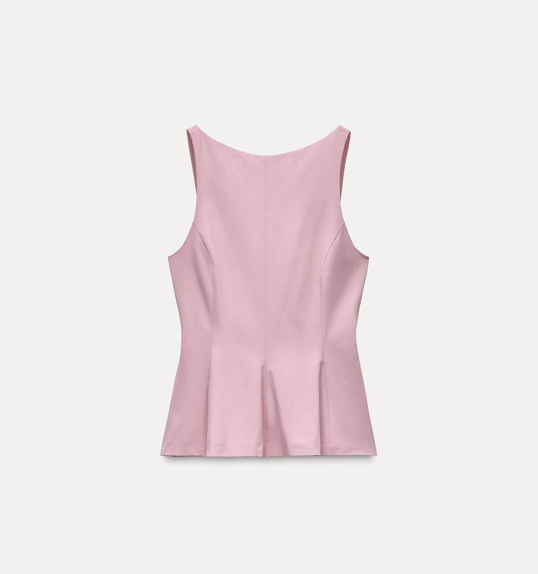 Moudda ZARA - Top Polyviscose Peplum - Nœud Dos - Tunisie 1