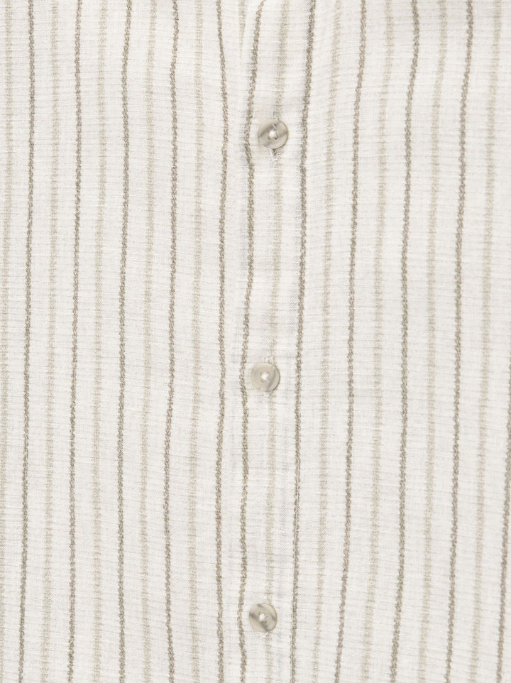 Moudda PULL & BEAR - Chemise Manches Longues Basique Col Mao - Tunisie 2