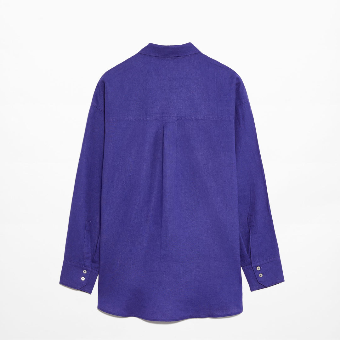 Moudda Oysho - Chemise 100% Lin Relaxed XL Exclusif - Tunisie 4